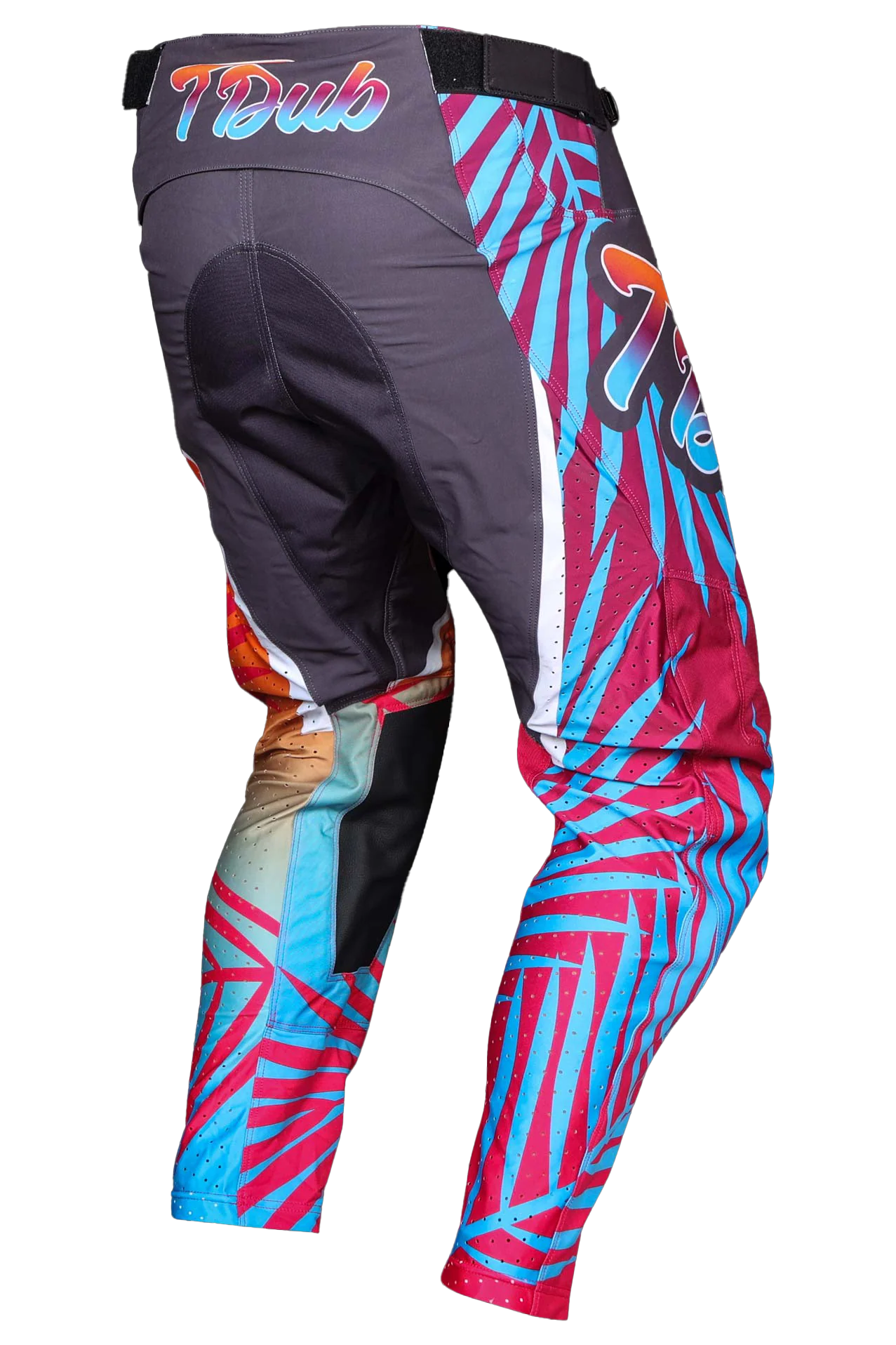 TDUB Youth Core 4.0 Pants - Orange / Pink - Image 3