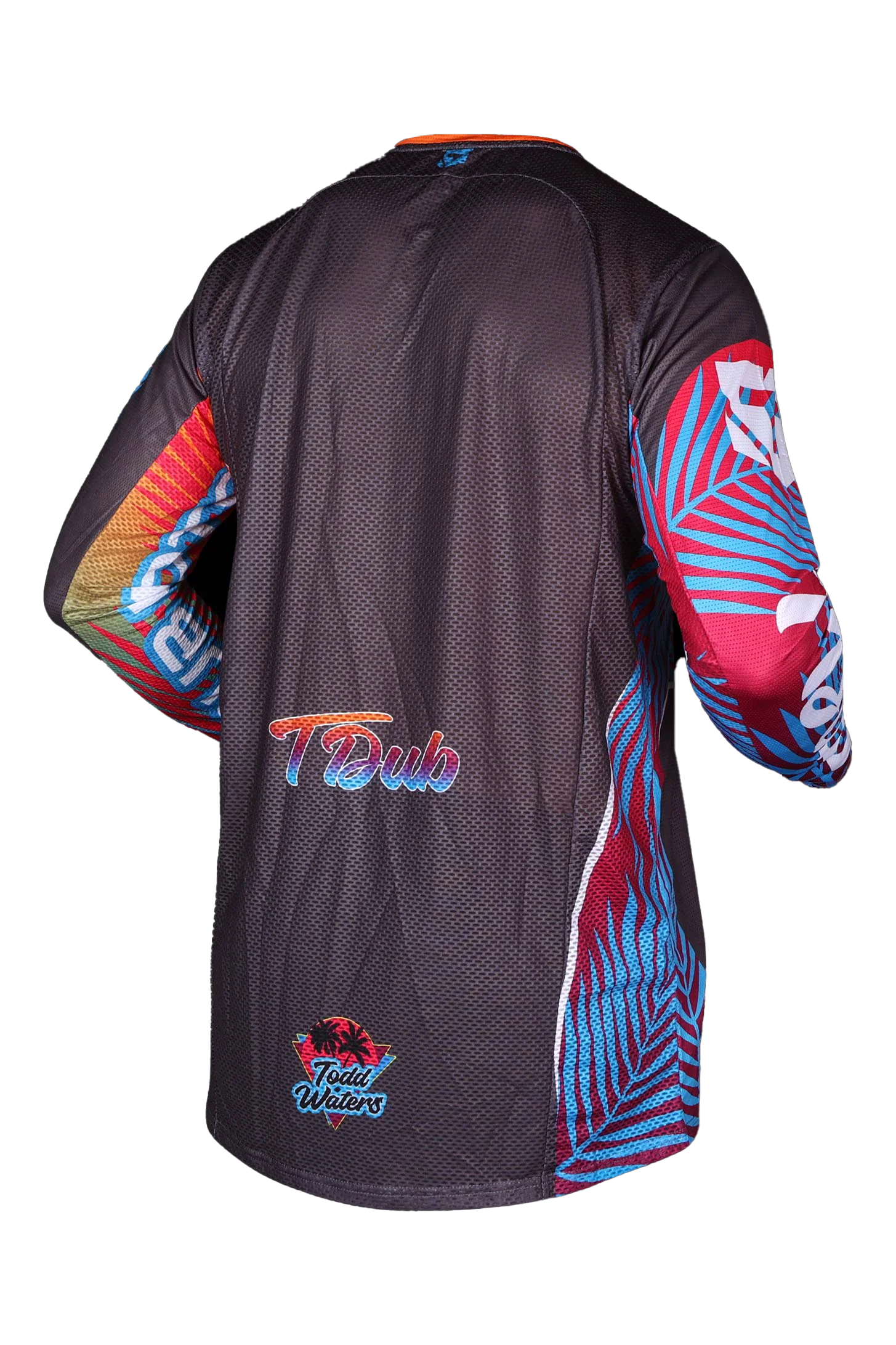 TDUB Youth Core Jersey - Orange / Pink - Image 3