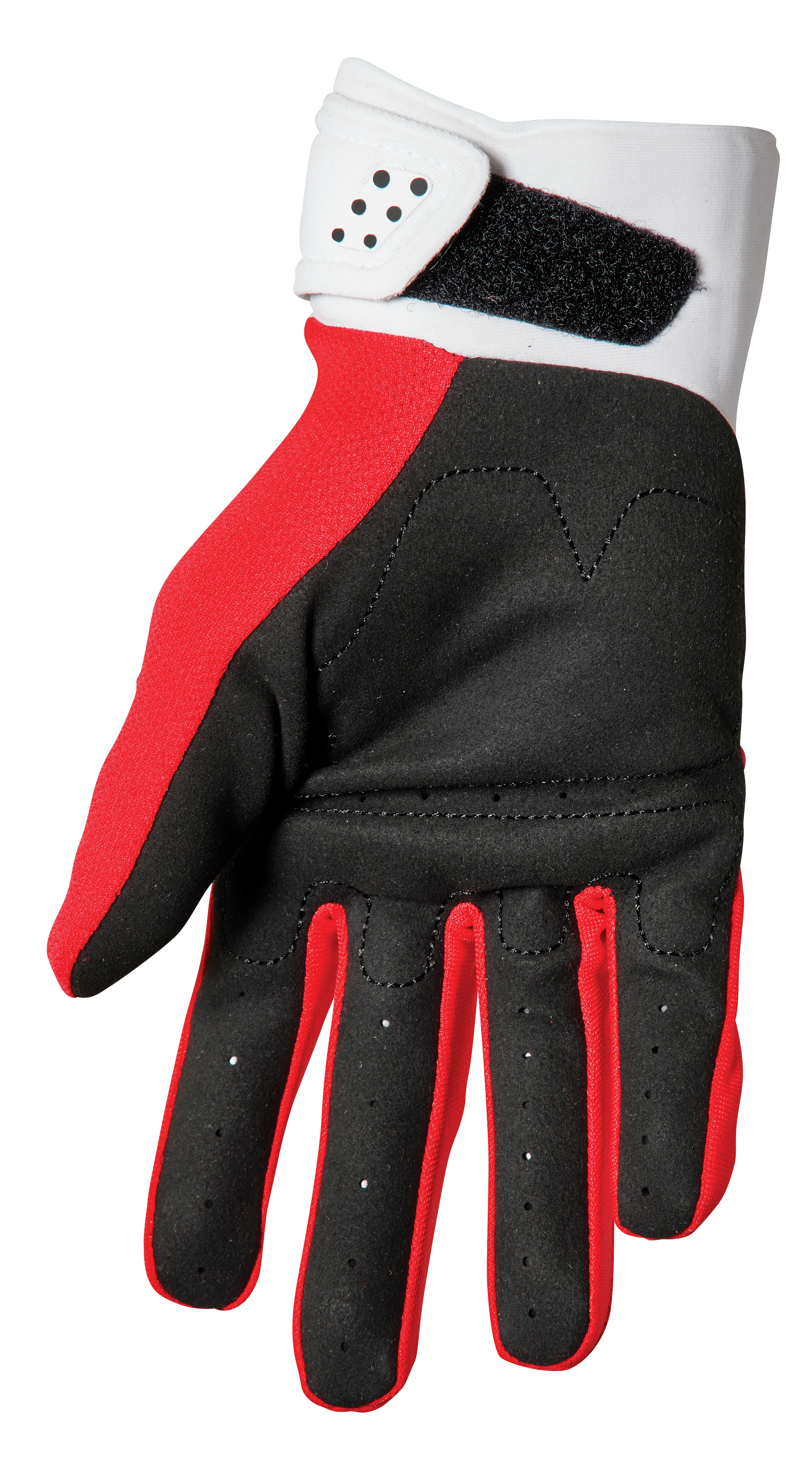 Thor Spectrum Gloves - Red / White - Image 2