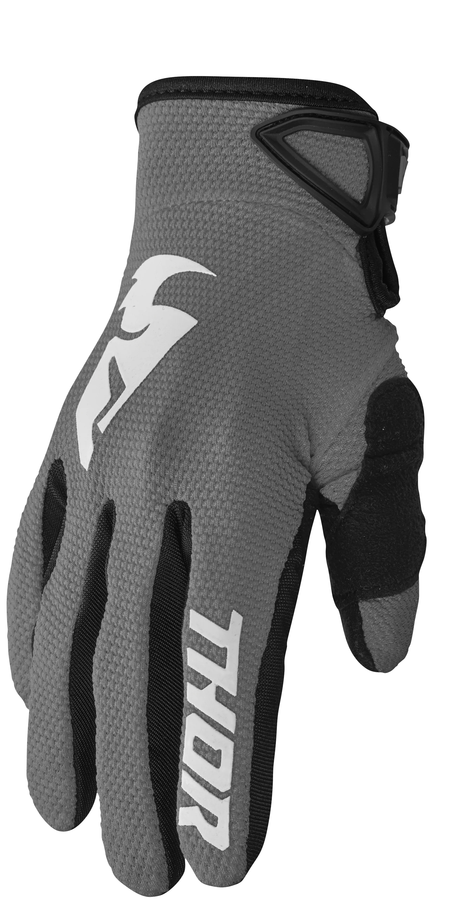 Thor Youth Sector Gloves - Grey / White
