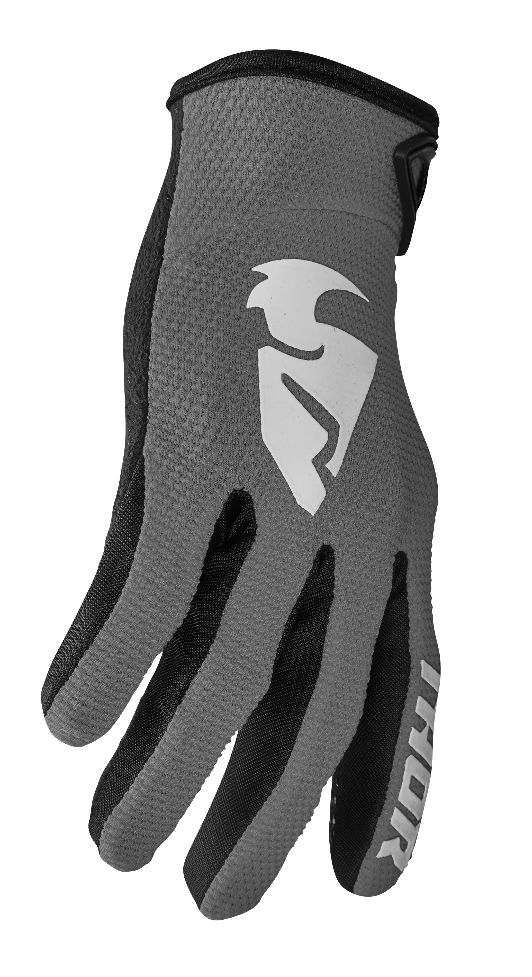 Thor Youth Sector Gloves - Grey / White - Image 3