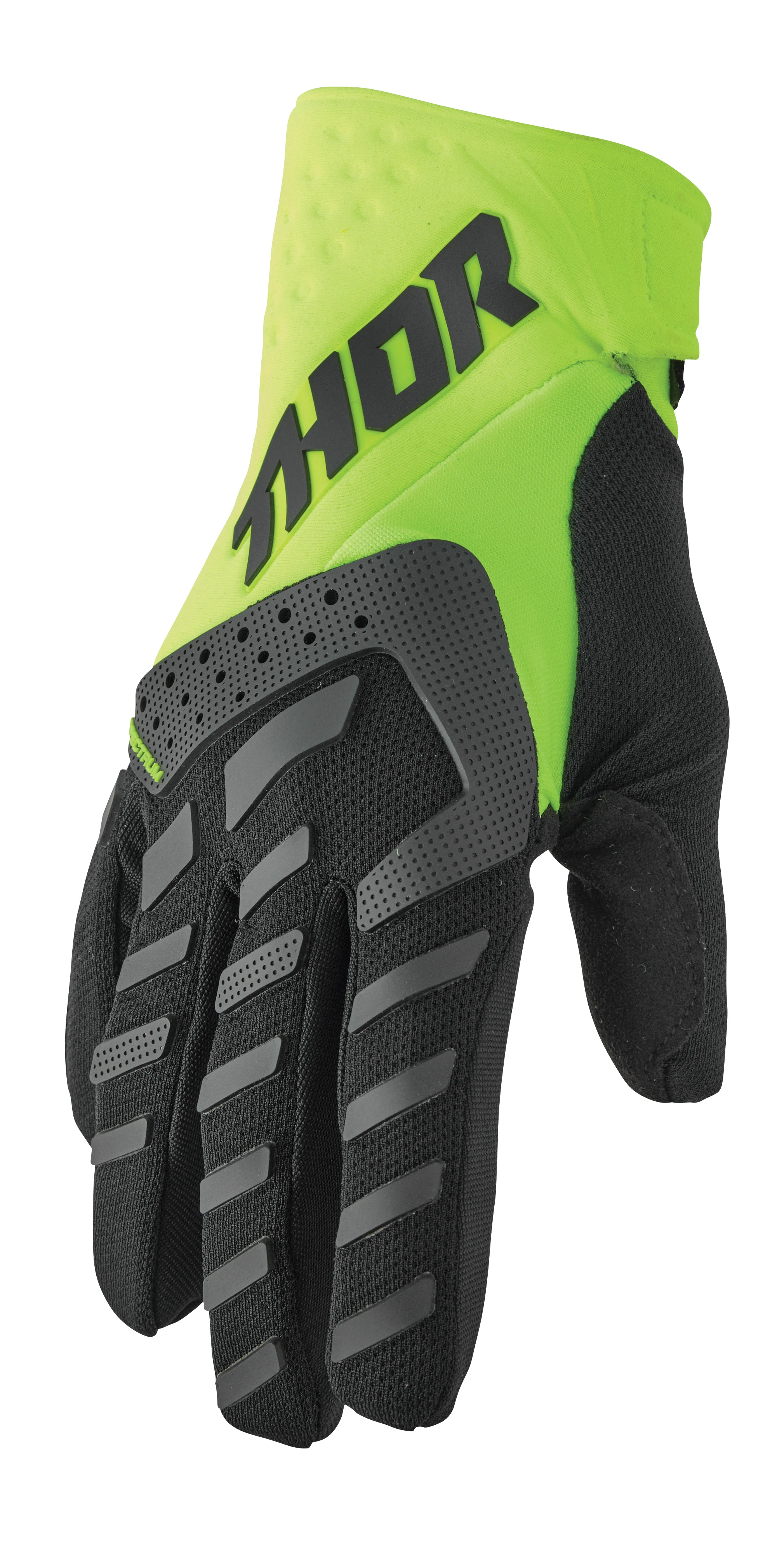 Thor Youth Spectrum Gloves - Black / Hi-Vis