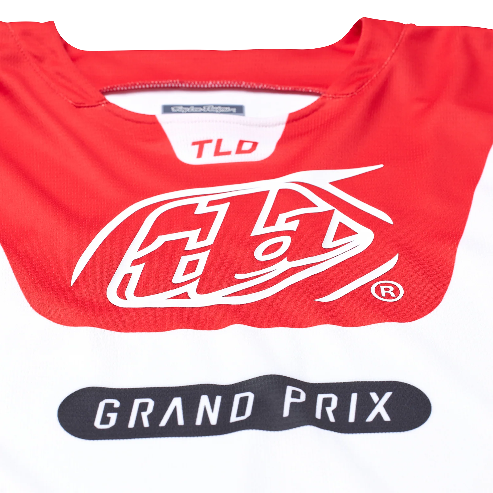 Troy Lee Designs 24.1 GP Pro Jersey Blends White Red - Image 2