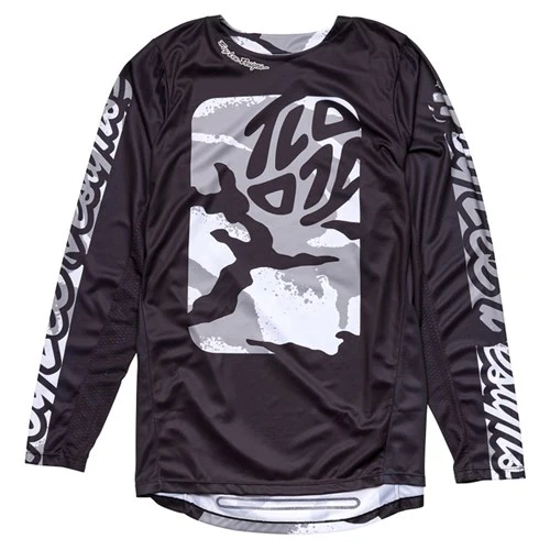 Troy Lee Designs 24.1 GP Pro Jersey Boxed In - Black / White