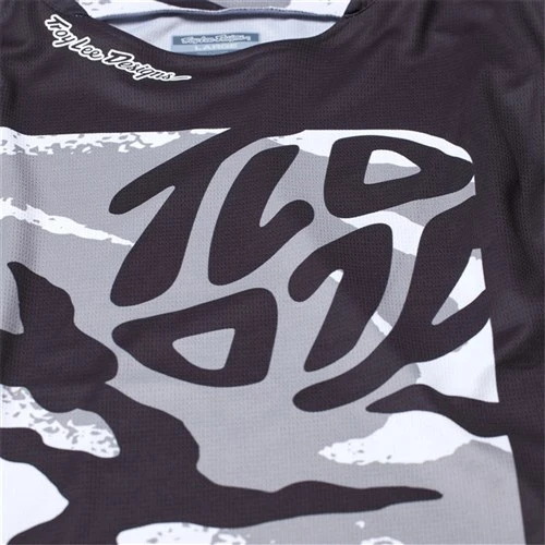 Troy Lee Designs 24.1 GP Pro Jersey Boxed In - Black / White - Image 2