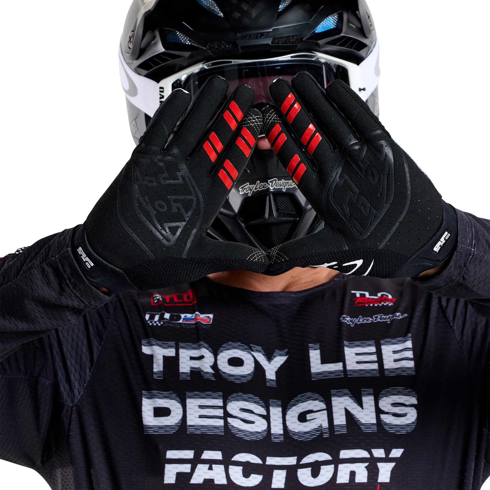 TroyLee Designs 25.1 GP Pro Glove Fact - Black - Image 3