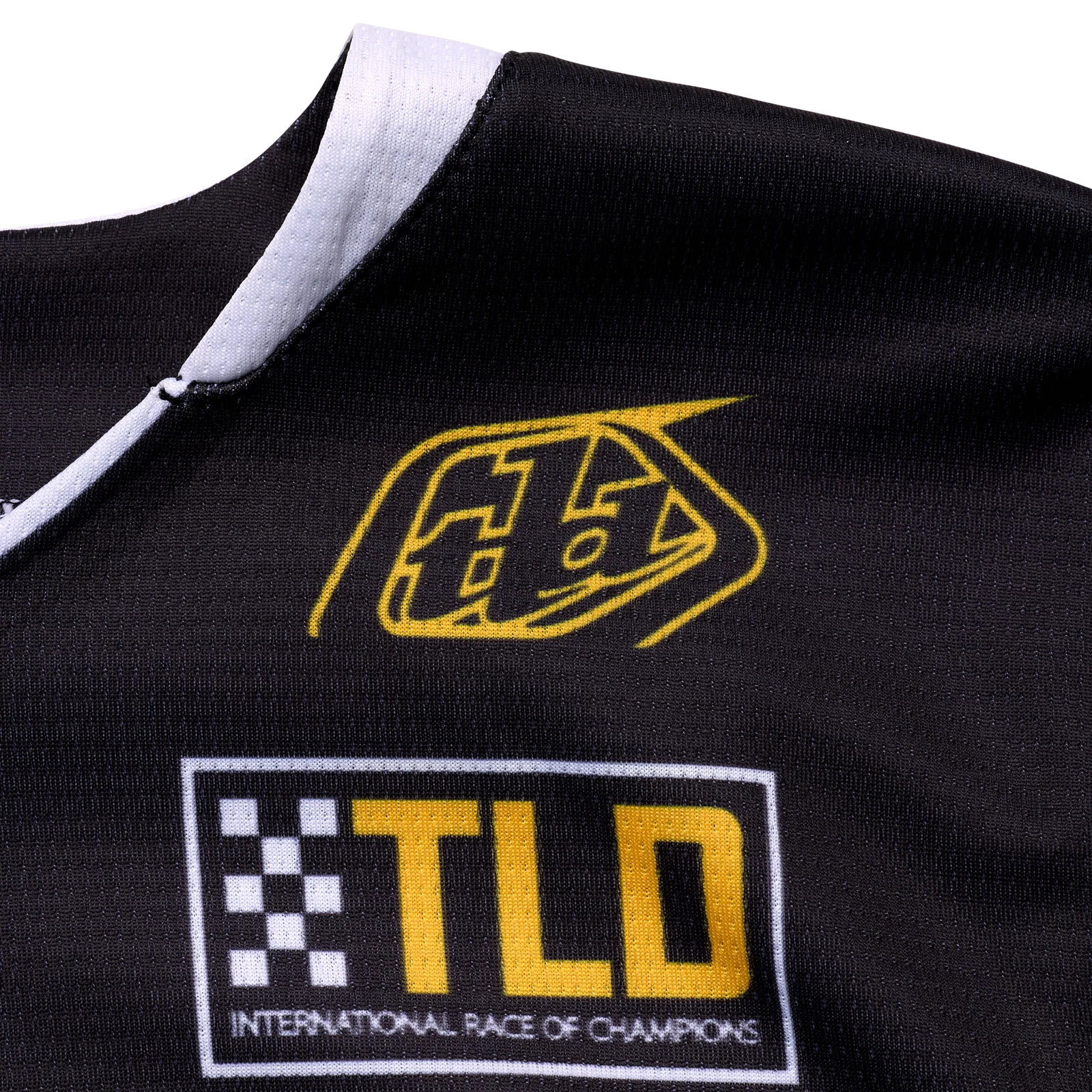 TroyLee Designs 25.1 GP Pro Jersey 50-50 - Black / Gold - Image 5