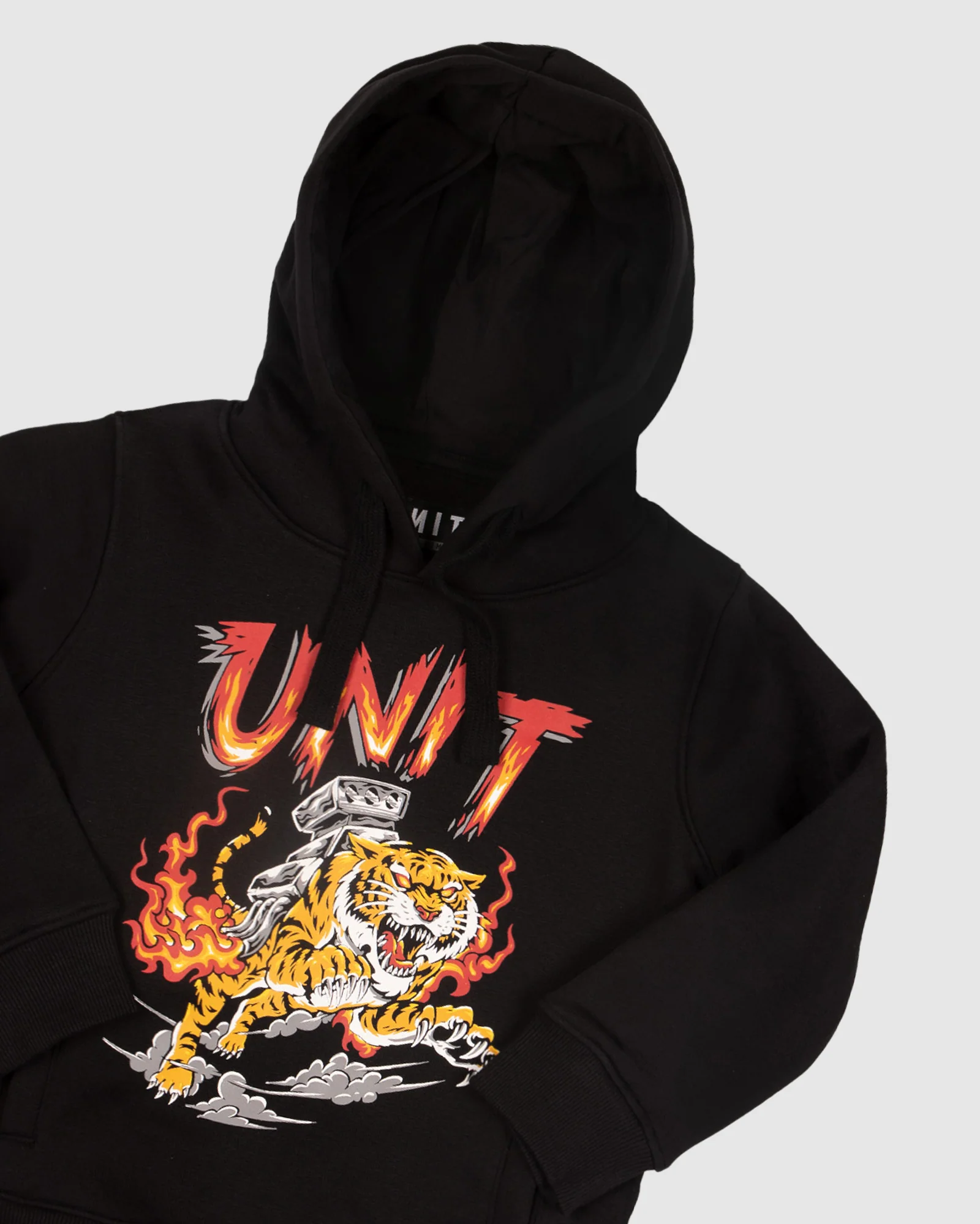 Unit Kids Hoodie Blitz - Black - Image 3