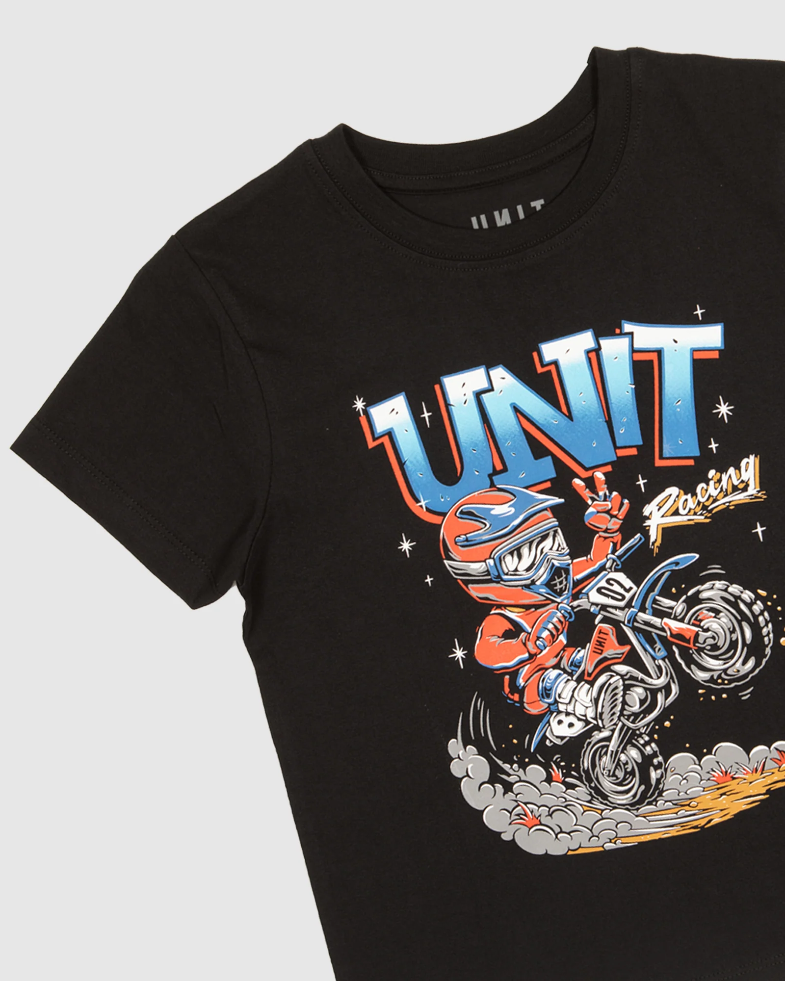 Unit Kids Tee Freestyle - Black - Image 3