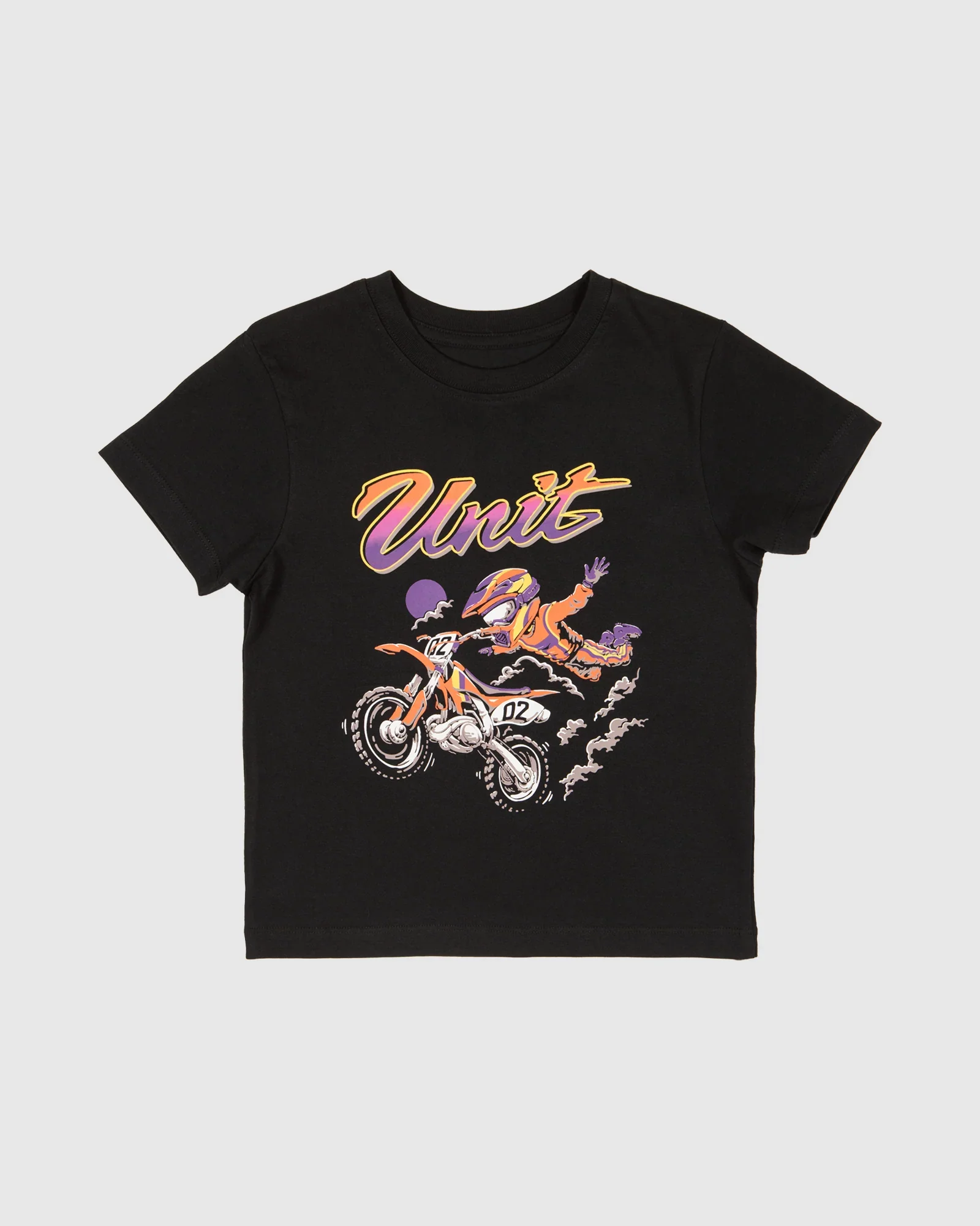 Unit Kids Tee Rock Solid - Black - Image 2