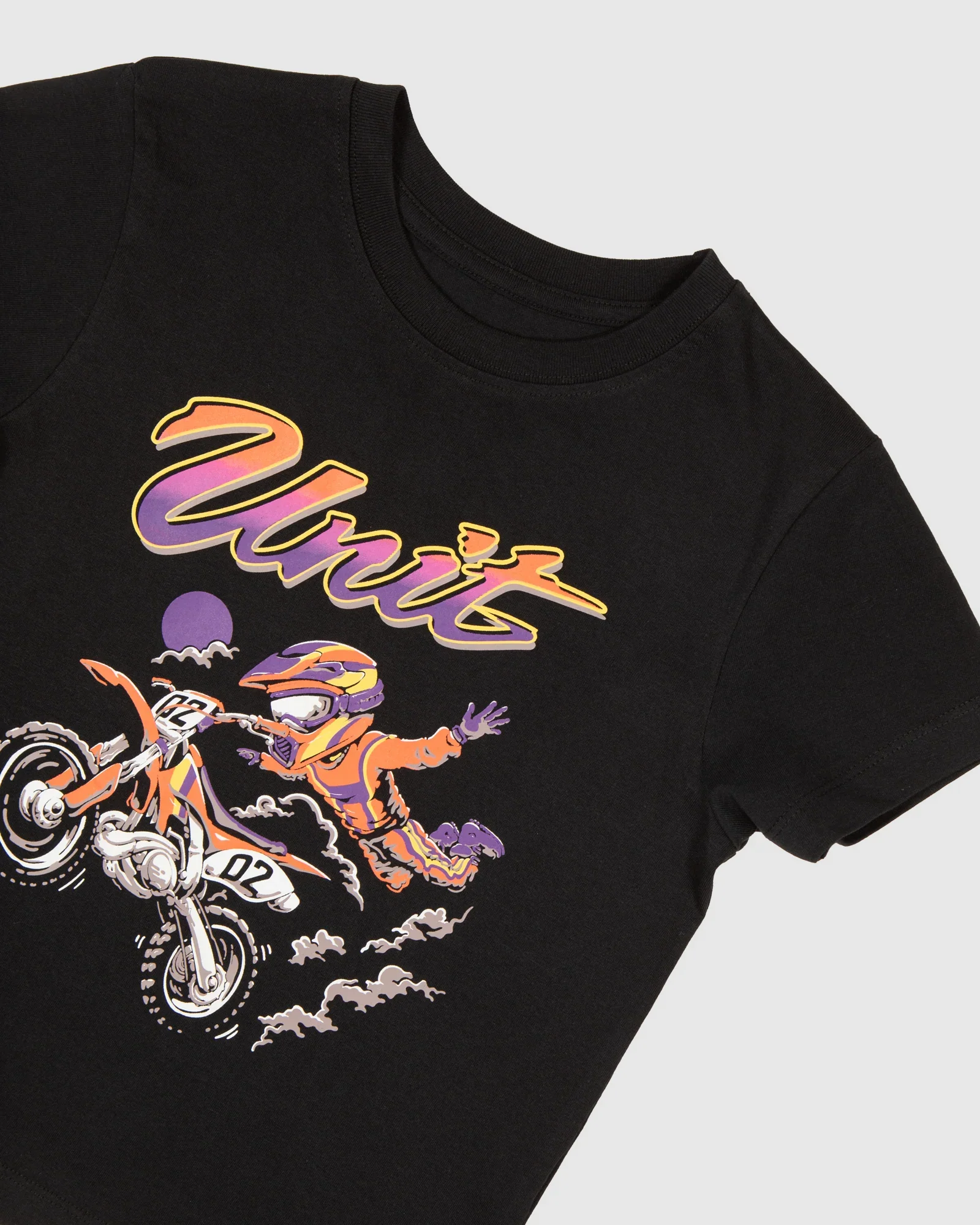 Unit Kids Tee Rock Solid - Black - Image 3