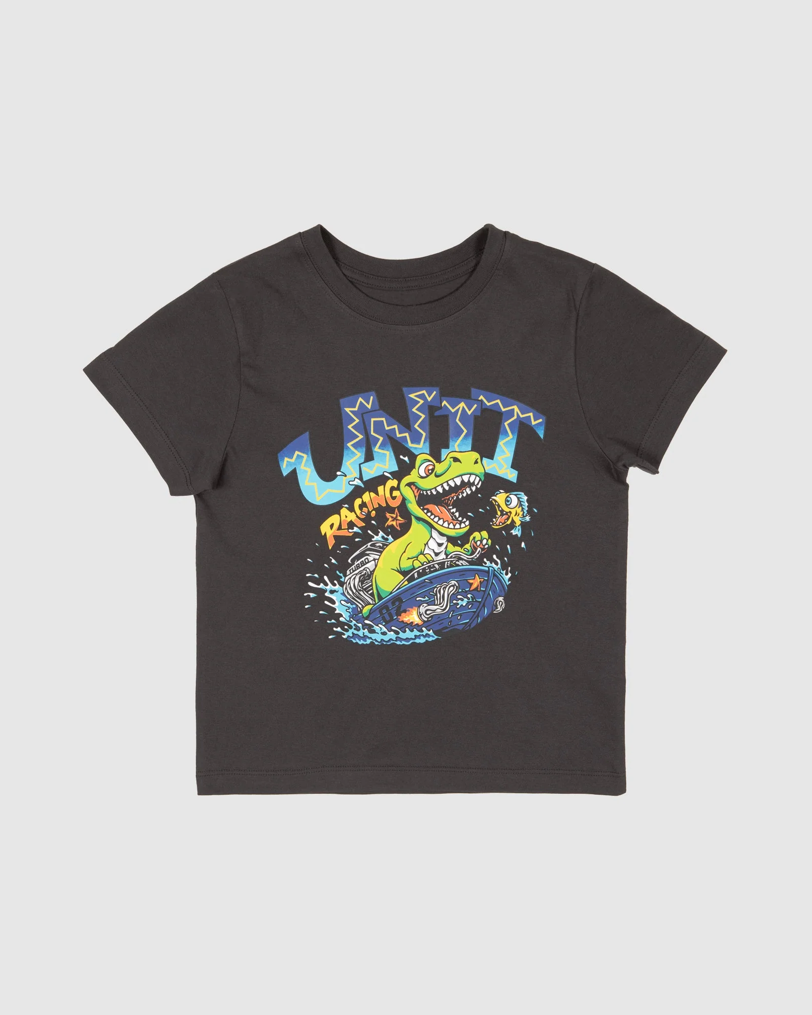 Unit Kids Tee Snappy - Black