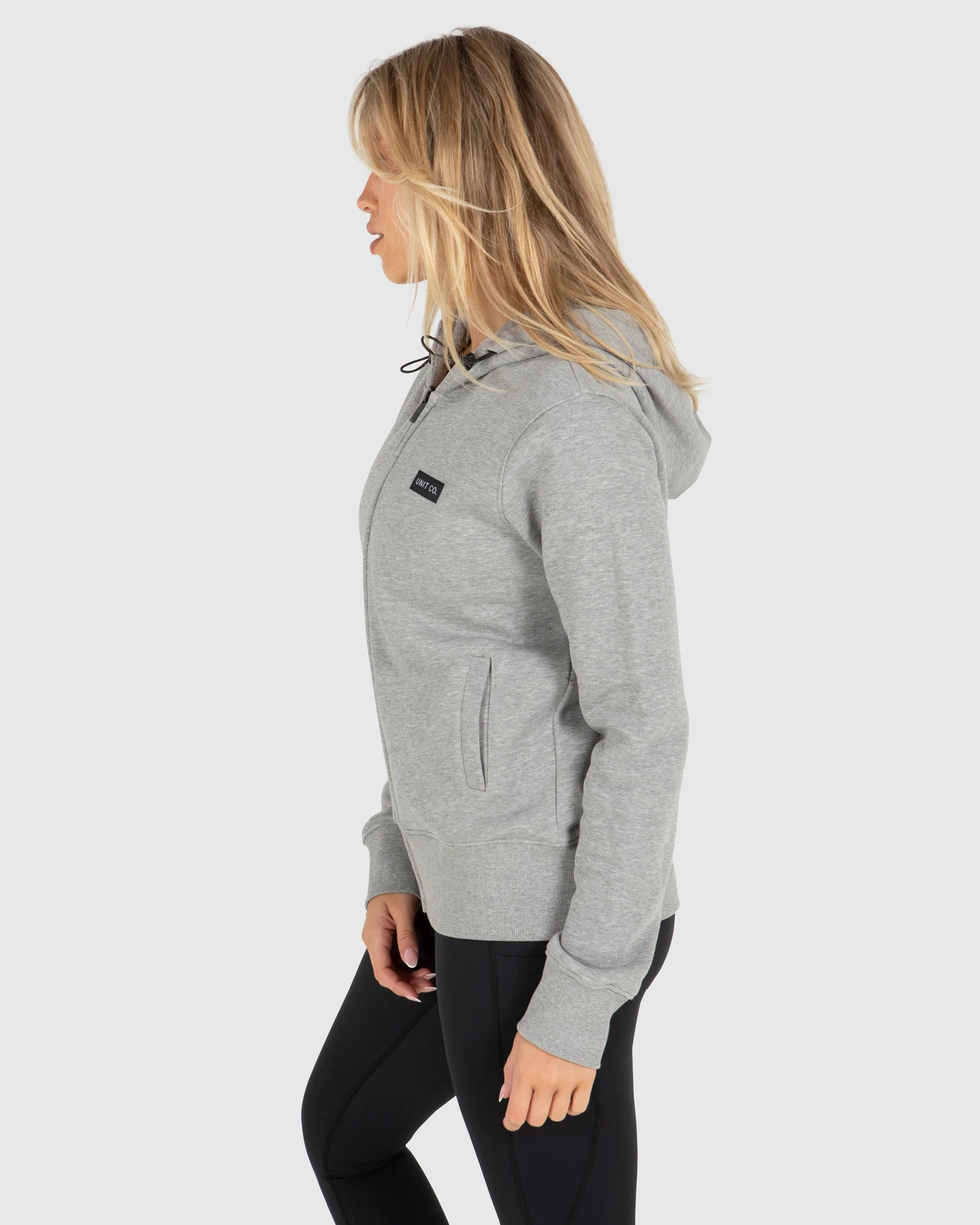 Unit Women's Hoodie Latch Grey - Image 3