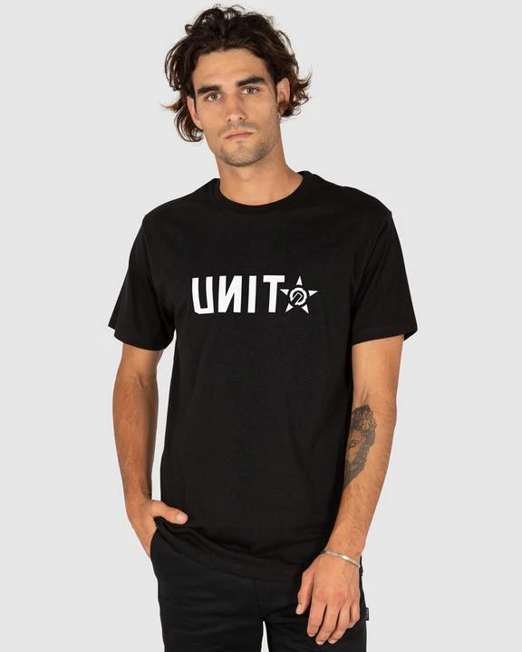Unit Inc Men's Tee - Black / White