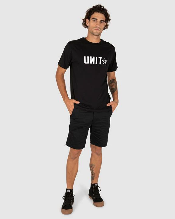 Unit Inc Men's Tee - Black / White - Image 2