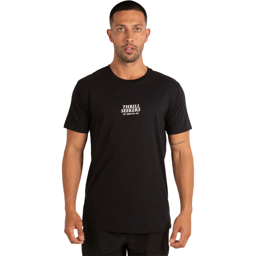 Unit Unisex Tee Scorpion - Black - Image 4
