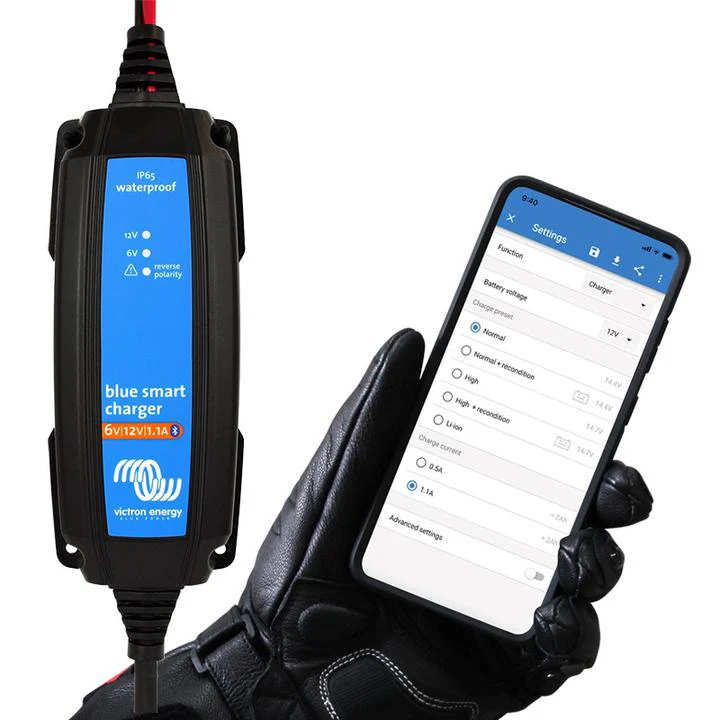 Victron 1.1 Amp Blue Smart Battery Charger 6V12V Ip65S - Image 6
