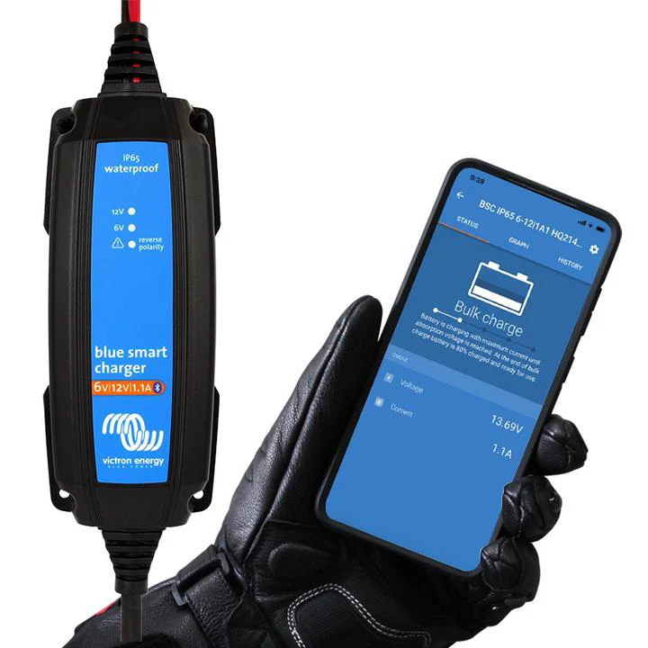 Victron 1.1 Amp Blue Smart Battery Charger 6V12V Ip65S - Image 8