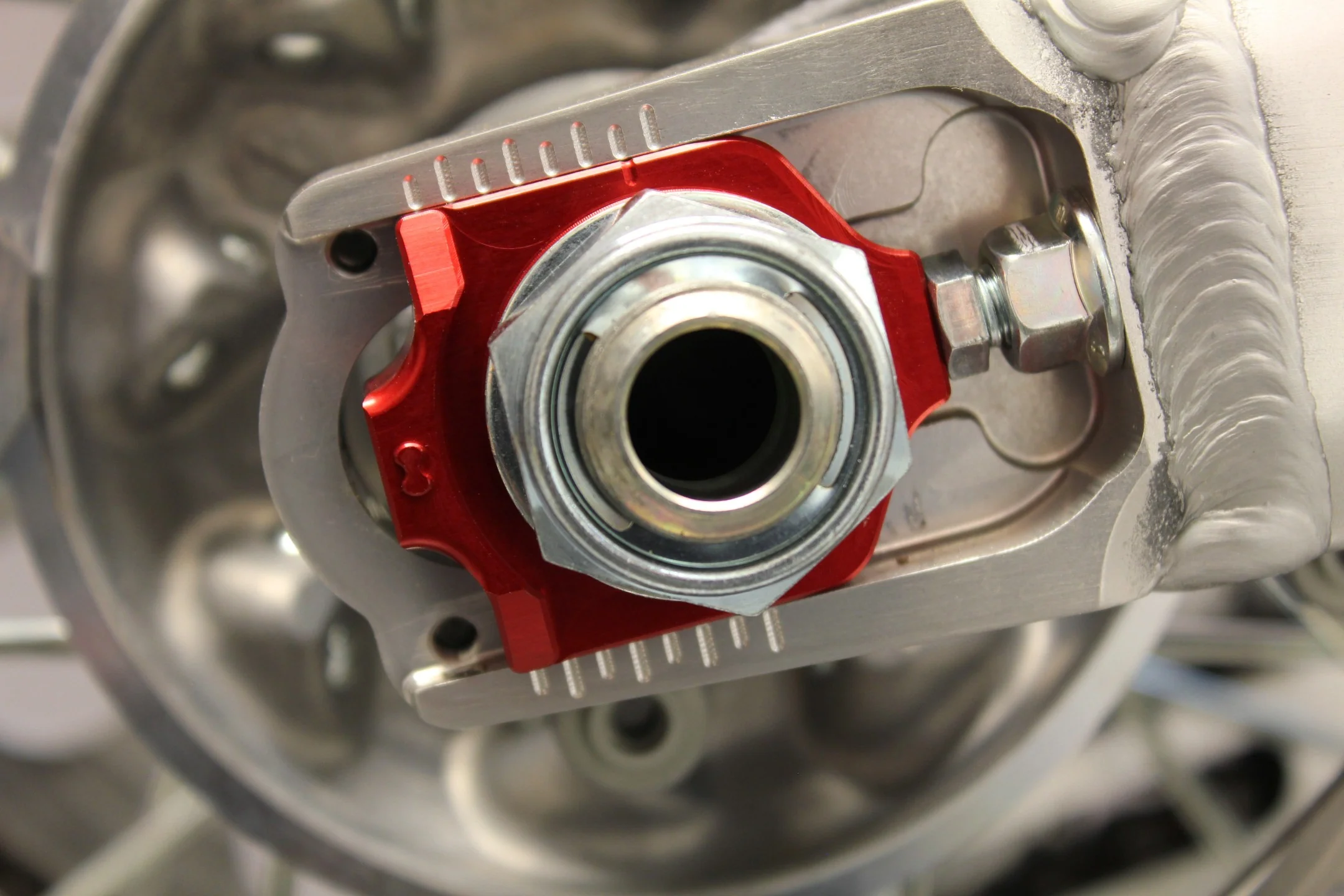 Works Connection Axle Blocks - Red - Image 2