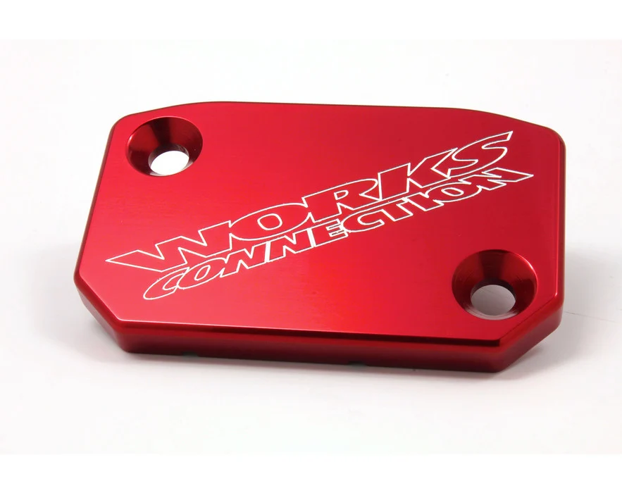 Works Connection Brake Cap - Red