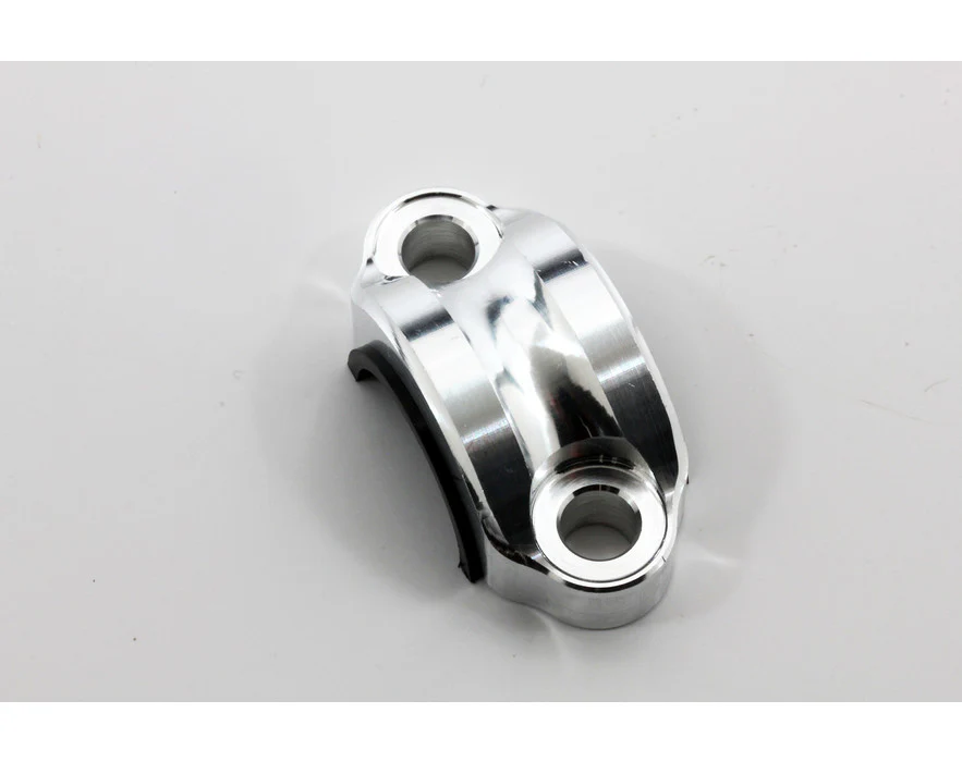 Works Connection Rotating Bar Clamp - Silver