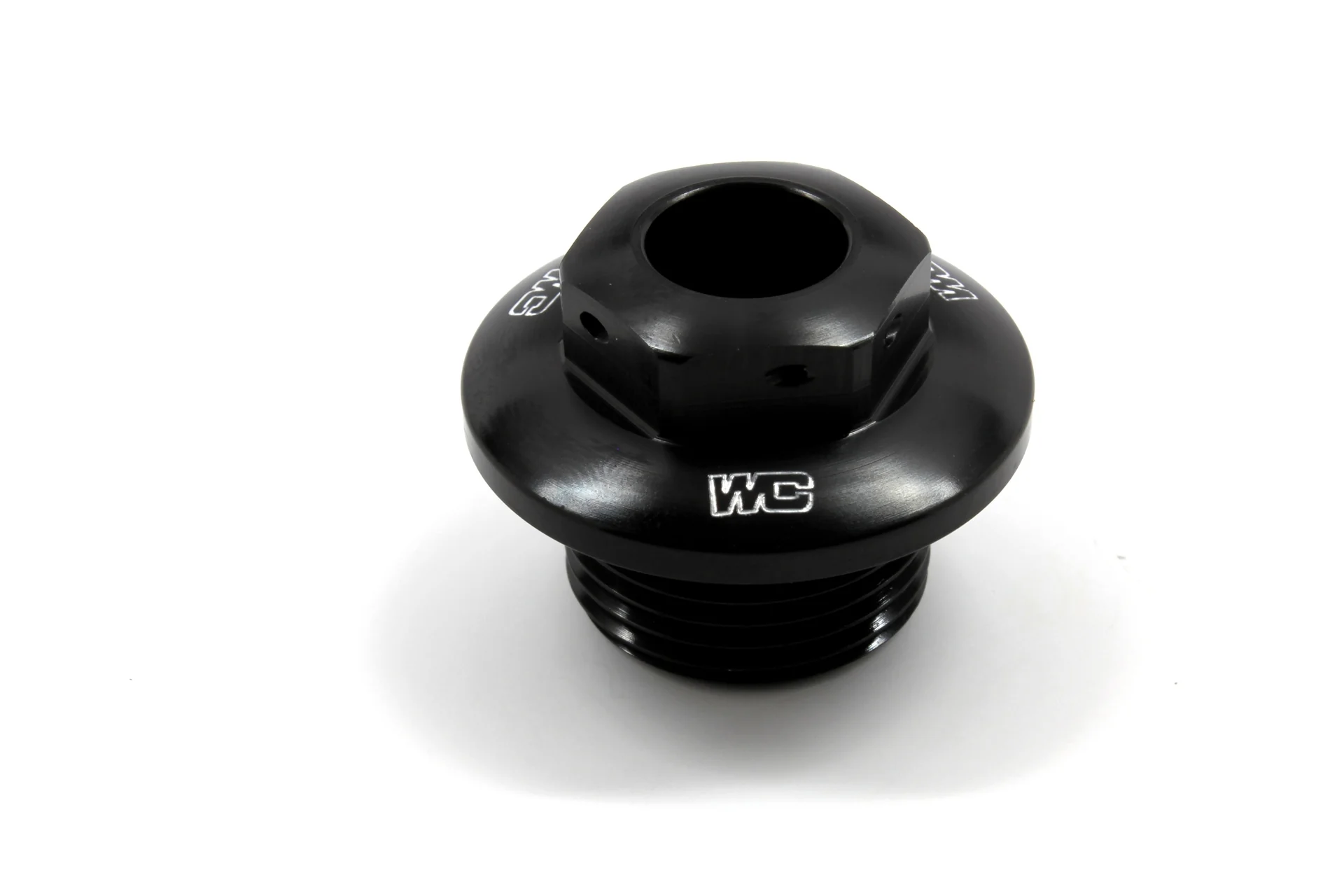 Works Connection Steering Stem Nut - Black