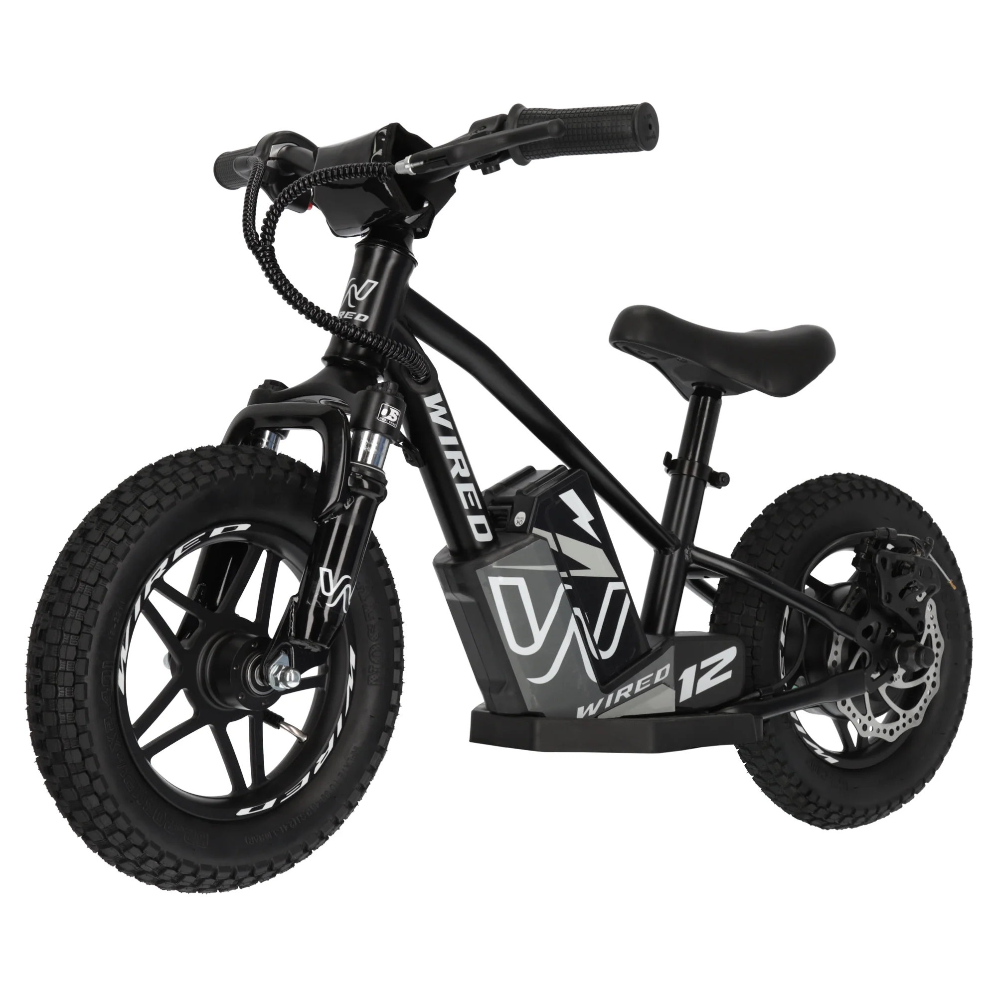 Wired Electric Balance Bike 12" MKII - Black - Image 2