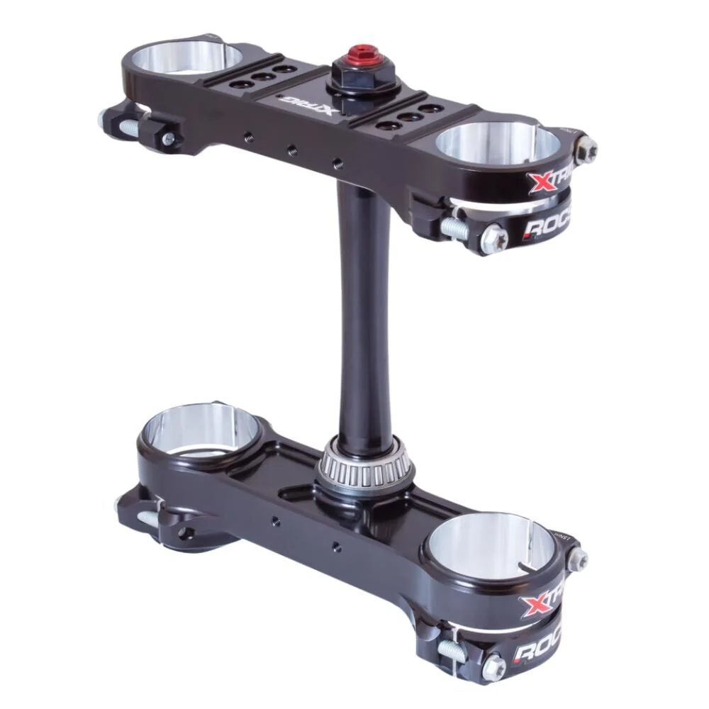 Xtrig Triple Clamps ROCS Pro Offset 20-22mm - Black