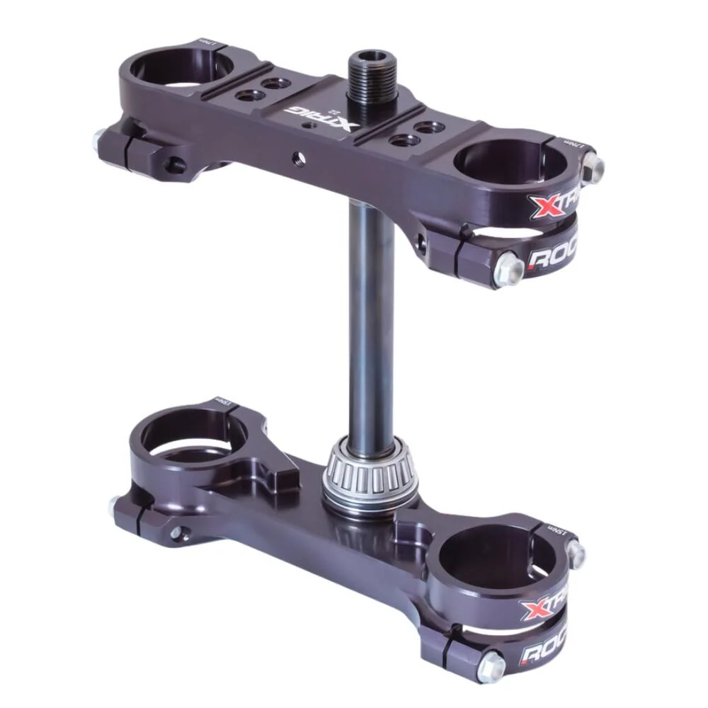 Xtrig Triple Clamps ROCS Tech Offset 22mm - Black