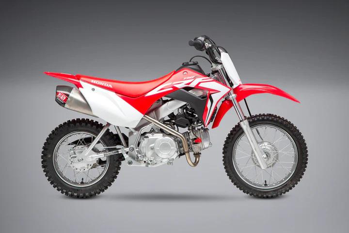 Yoshimura Honda CRF110F 19-23 RS-9T Stainless Full Exhaust, W/ Stainless Muffler - Image 5