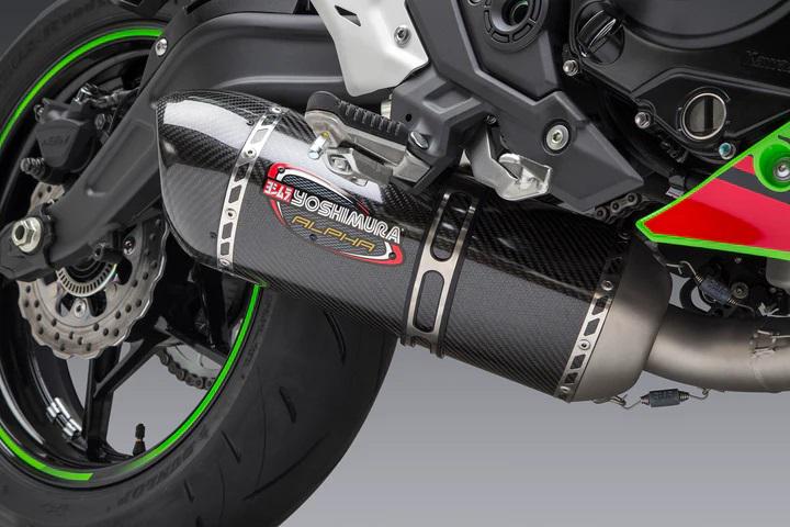 Yoshimura Race Alpha Stainless Full Exhaust & Carbon Fibre Muffler (YO-14651AM220) - Image 4