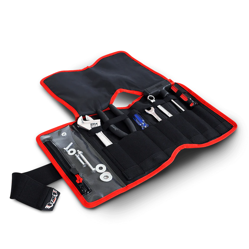 Zac Speed Flex Tool Roll - Black / Red
