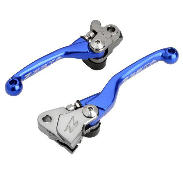 Zeta FP Pivot Lever Set - Blue/Silver (ZE443102)